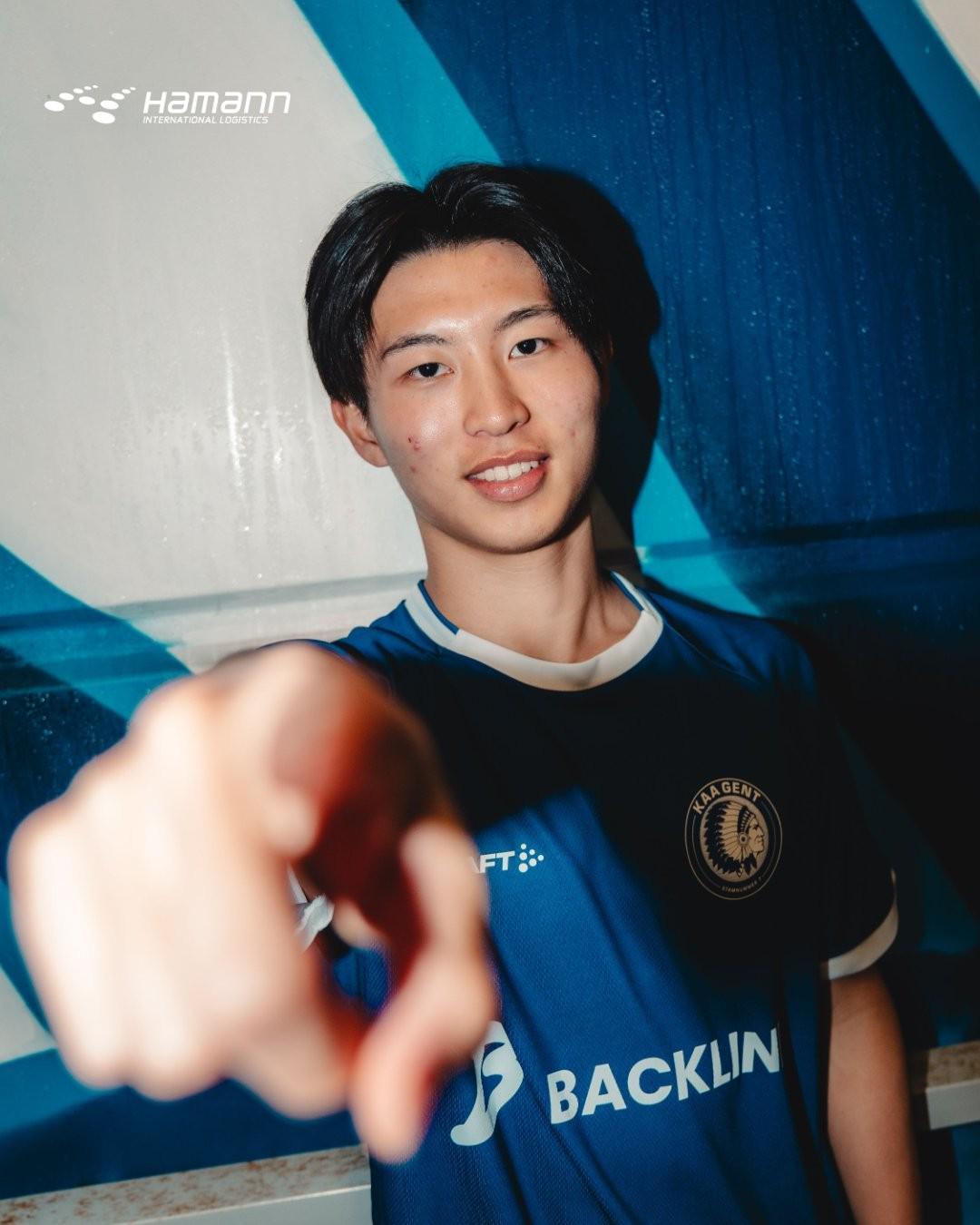 华体会HTH-官方:18岁日本边卫佃飒太租借加盟根特,含买断条款