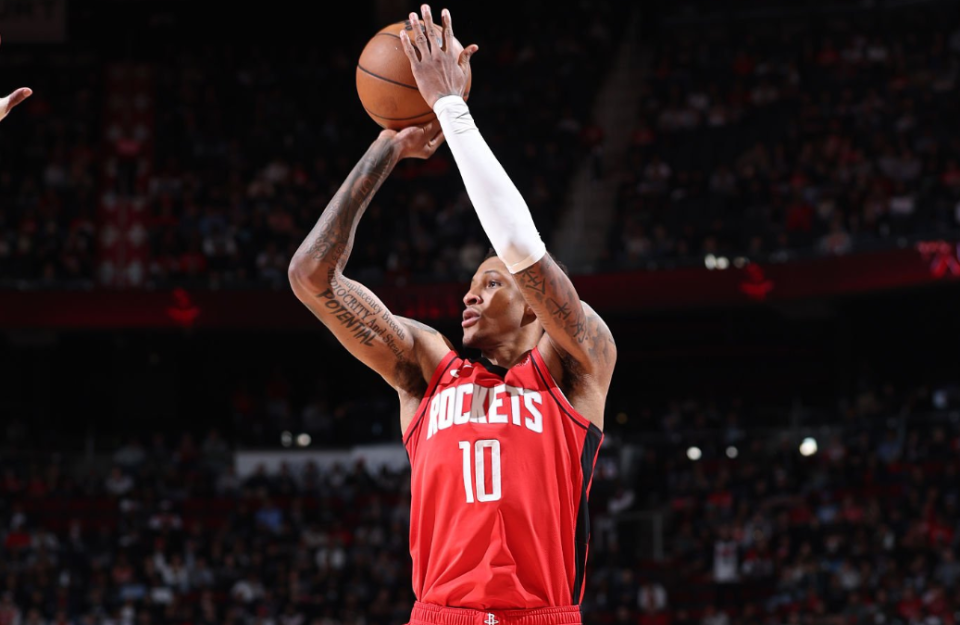 连续两场稳定输出!火箭锋线新星总算是摆脱了之前的阴霾状态了?